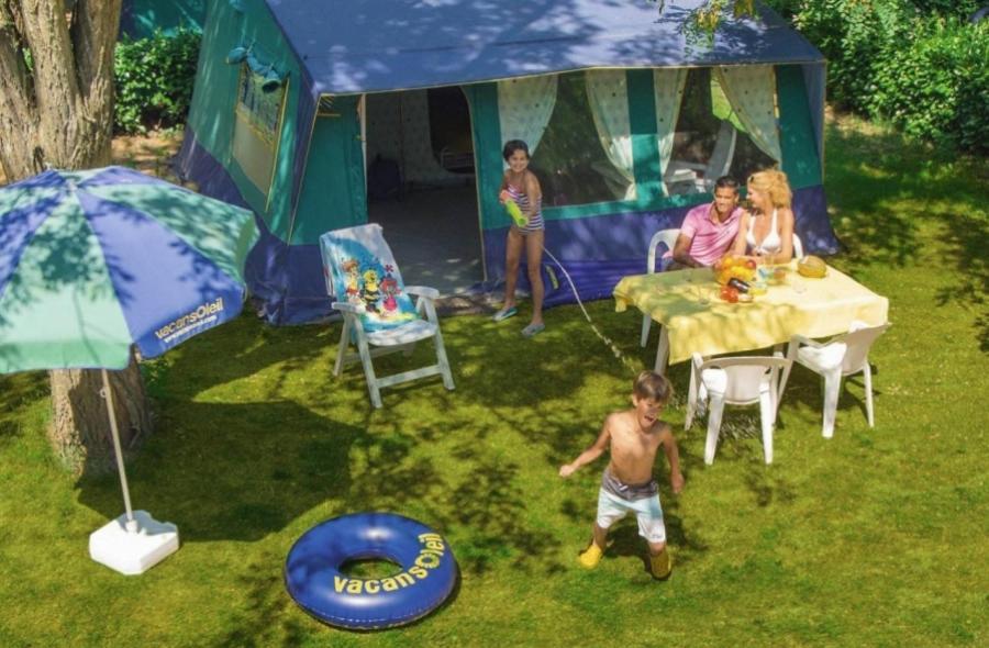 Camping Aux Rives Du Soleil Pont-de-Vaux Dış mekan fotoğraf
